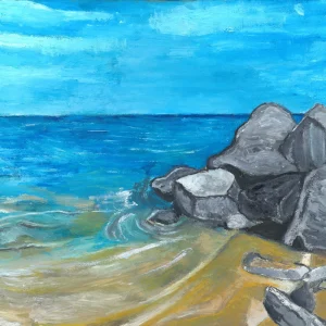 Seascape View of Mckinley Beach